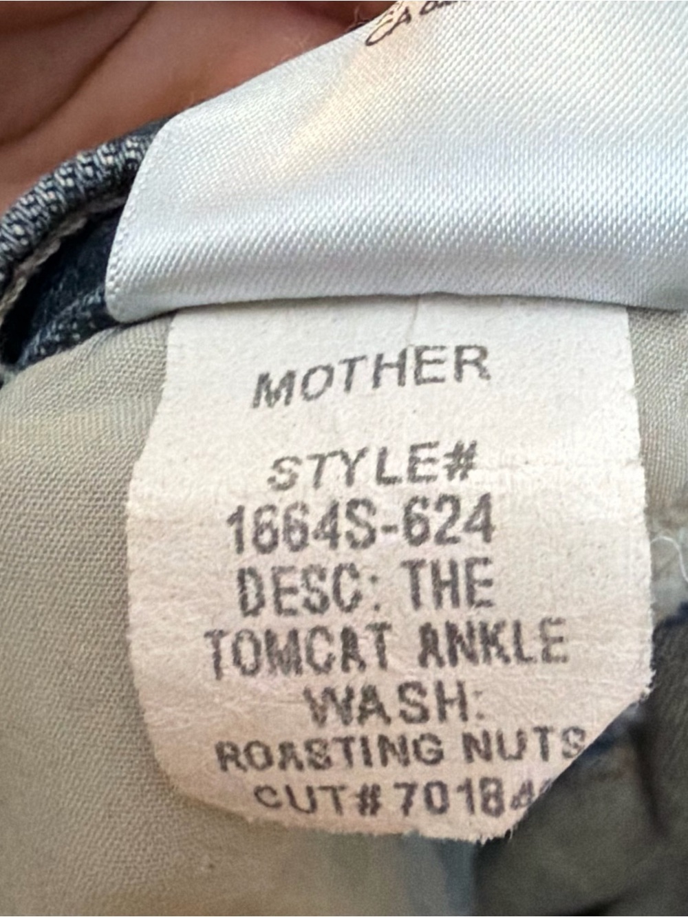 MOTHER The Tomcat Ankle Jeans Size 26 Sun Embroidery Button Fly Straight Leg - Picture 12 of 16